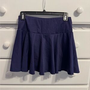 Navy Blue Women's Athletic Skirt
